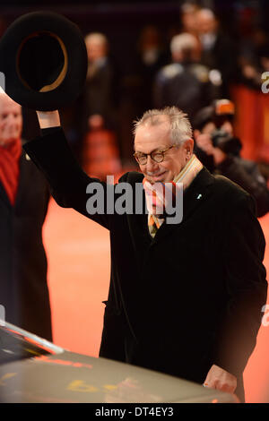 BERLIN, GERMANY, 8th Feb, 2014. Dieter Kosslick attends the 'The Monuments Men' Premiere at the 64th Annual Berlinale International Film Festival at Berlinale Palast on February 8th, 2014 in Berlin, Germany. Credit:  Janne Tervonen/Alamy Live News Stock Photo