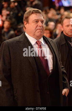 BERLIN, GERMANY, 8th Feb, 2014. John Goodman attends the 'The Monuments Men' Premiere at the 64th Annual Berlinale International Film Festival at Berlinale Palast on February 8th, 2014 in Berlin, Germany. Credit:  Janne Tervonen/Alamy Live News Stock Photo