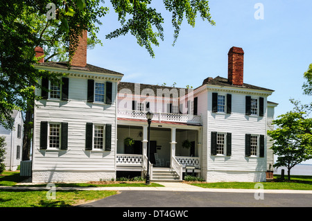McCall-Brockenbrough House, Admissions Office, St. Margaret's School, Tappahannock, Virginia Stock Photo