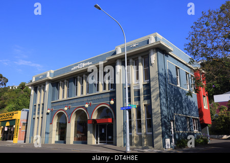 Deco Centre (formerly Central Fire Station), 163 Tennyson Street, Napier, Hawkes Bay, North Island New Zealand Stock Photo