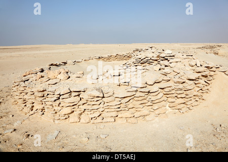 The Zekreet Fort Ruins in Qatar, Middle East Stock Photo