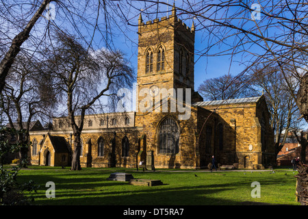 St,Giles' church - Northampton Stock Photo