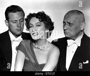 WILLIAM HOLDEN, GLORIA SWANSON, ERICH VON STROHEIM, SUNSET BOULEVARD, 1950 Stock Photo