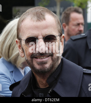 England, London, Ringo Starr at RHS Chelsea Flower Show 2013. Stock Photo