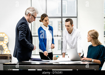 Business people in meeting at office Stock Photo