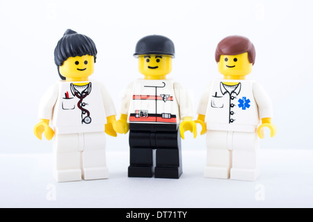 Lego Minifigure by Lego Group invented by Ole Kirk Christiansen made Billund Denmark Stock Photo