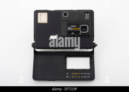 Kodak disc 6000 camera with disc film Stock Photo - Alamy
