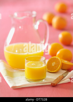 https://l450v.alamy.com/450v/dt732b/a-glass-pitcher-of-orange-juice-with-a-glass-filled-with-fresh-squeezed-dt732b.jpg