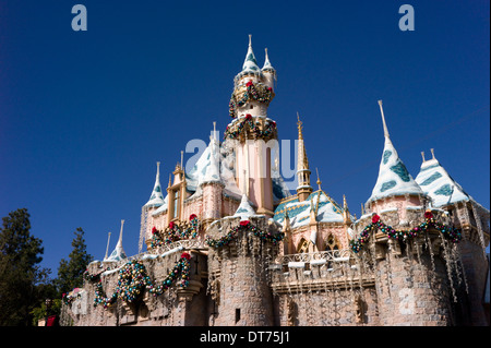 The Sleeping Beauty Castle at Disneyland Paris in France Stock Photo - Alamy