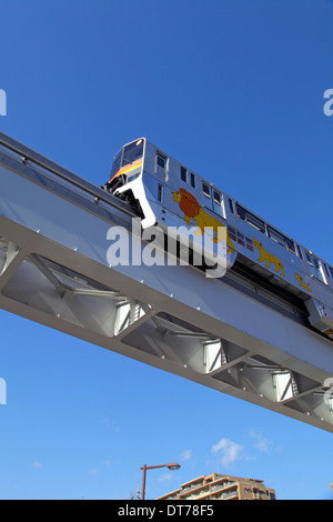 Tama Toshi Monorail Line Tokyo Japan Stock Photo