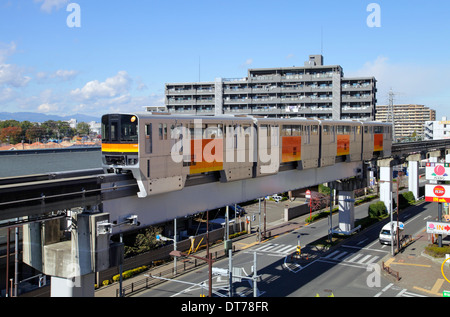 Tama Toshi Monorail Line Tokyo Japan Stock Photo