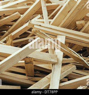 Pile of wood 2x4 studs used for construction, near Pullman Stock Photo