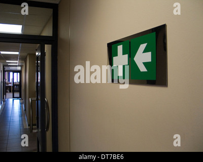 symbolic safety signs ga2 general direction, ga1 first aid equipment ...