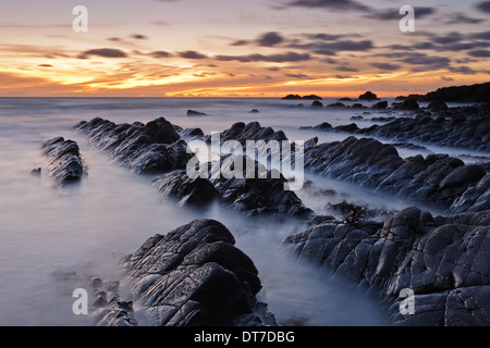 Hartland Quay, Devon, UK Stock Photo
