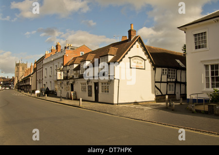 Chapel Street Stratford on Avon. Stock Photo