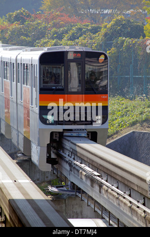 Tama Toshi Monorail Line Tokyo Japan Stock Photo