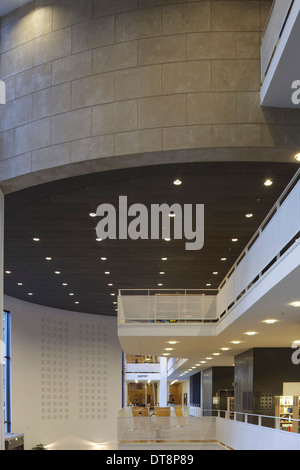 Malmo City Library, Malmo, Sweden. Architect: Henning Larsen Architects, 1999. Stock Photo