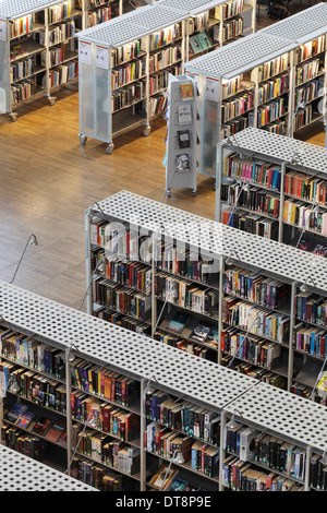 Malmo City Library, Malmo, Sweden. Architect: Henning Larsen Architects, 1999. Stock Photo