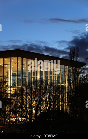 Malmo City Library, Malmo, Sweden. Architect: Henning Larsen Architects, 1999. Stock Photo