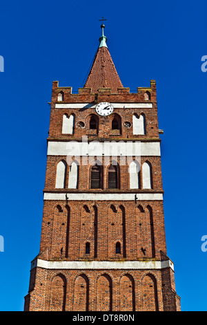 Church of St. George (Kirche Friedland). Pravdinsk (until 1946 Friedland), Kaliningrad oblast, Russia Stock Photo