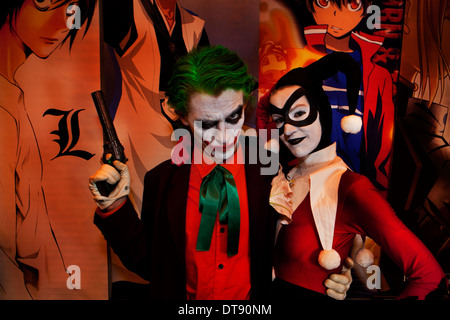 London Film and Comic Con convention LFCC, London, UK Stock Photo