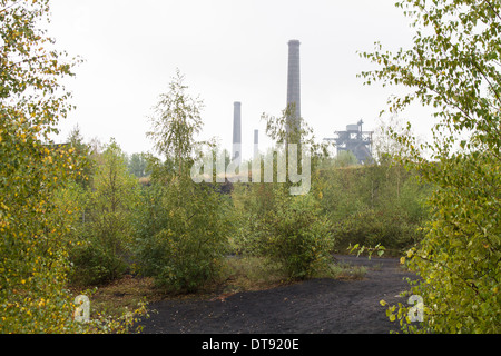 Landschaftpark Duisburg Nord industry and nature Stock Photo