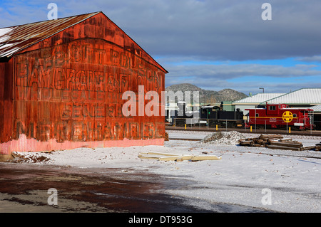 The Grand Canyon Railway Station in Williams, Arizona. USA Stock Photo