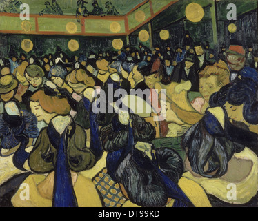 The Dance Hall in Arles, 1888. Artist: Gogh, Vincent, van (1853-1890) Stock Photo
