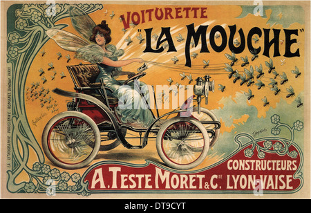 Voiturette La Mouche, 1900. Artist: Tamagno, Francisco (1851-1923) Stock Photo