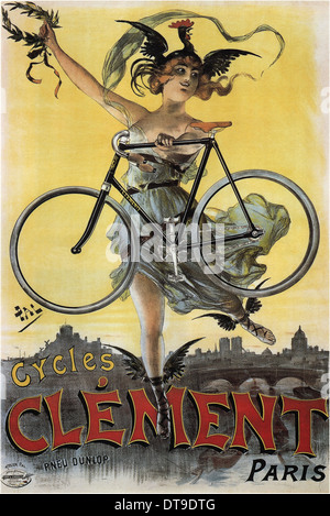 Cycles Clément, 1898. Artist: Paléologue (Paleologu), Jean de (1855-1942) Stock Photo