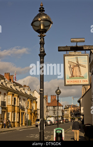 Chapel Street Stratford on Avon Stock Photo