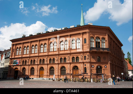 Riga Stock Exchange, historic town centre, Riga, Latvia, Baltic States Stock Photo