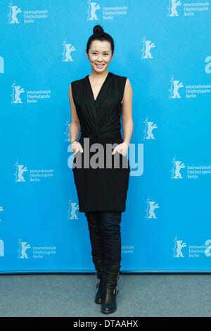 Berlin, Germany. 13th Feb, 2013. Chinese actress Yu Nan poses for photos during a photocall to promote the movie 'No Man's Land' at the 64th Berlinale International Film Festival in Berlin, Germany, on Feb. 13, 2013. Credit:  Zhang Fan/Xinhua/Alamy Live News Stock Photo