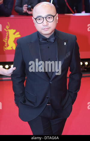 Berlin, Germany. 13th Feb, 2013. Actor Xu Zheng arrives on the red carpet for the premiere of the movie 'No Man's Land' at the 64th Berlinale International Film Festival in Berlin, Germany, on Feb. 13, 2013. Credit:  Zhang Fan/Xinhua/Alamy Live News Stock Photo