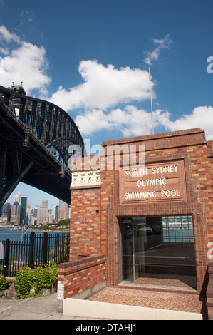 North Sydney Olympic Swimming Pool Stock Photo