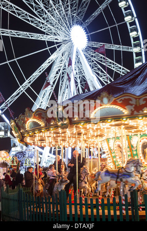 Winter Wonderland, Hyde Park, London, England Stock Photo