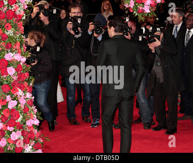 London, UK, 13th February 2014 Colin Farrell arrives at the UK Premiere of 'A New York Winter's Tale' at the Odeon Cinema at Kensington High Street in London  Credit:  MRP/Alamy Live News Stock Photo