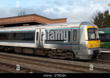 Chiltern Railways Train In The New Grey Livery At Leamington Spa 