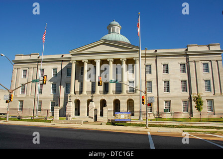 Old Mississippi State Capitol Building in Jackson, Mississippi Stock Photo