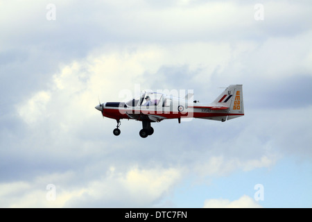 Scottish Aviation Bulldog T1 aircraft at Seething airshow. Stock Photo