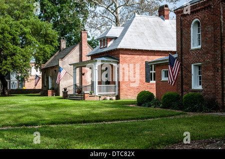 Roane Building, Gloucester Courthouse Circle, Gloucester, Virginia Stock Photo