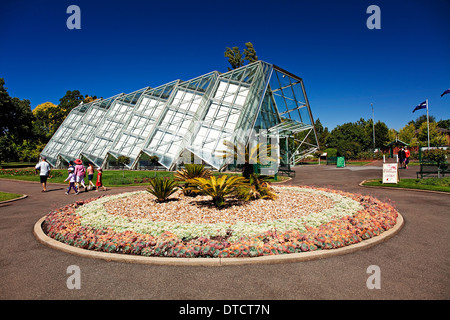 Ballarat Australia / The Robert Clark Conservatory in the Botanical Gardens Stock Photo