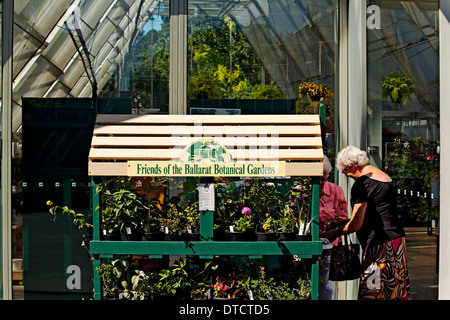 Ballarat Australia / The Robert Clark Conservatory in the Botanical Gardens Stock Photo