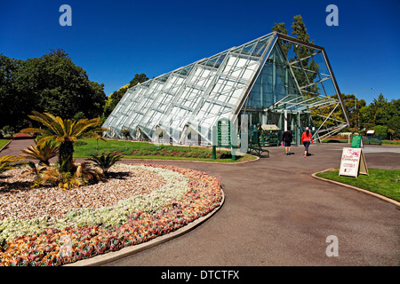 Ballarat Australia / The Robert Clark Conservatory in the Botanical Gardens Stock Photo