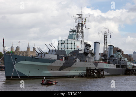 HMS Belfast is a Town-class light cruiser that was built for the Royal ...