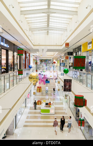 Dubai Outlet Mall with discount brand shops in Dubai United Arab Emirates Stock Photo