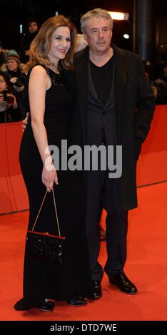 Berlin, Germany. 15th Feb, 2014. German actress Martina Gedeck and her husband, Swiss director Markus Imboden arrives for the Closing and Awards Ceremony of the 64th annual Berlin Film Festival in Berlin, Germany, 15 February 2014. The Berlinale festival runs until 16 February 2014. Photo: BRITTA PEDERSEN/dpa/Alamy Live News Stock Photo