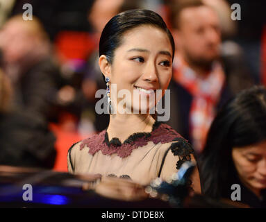 BERLIN, GERMANY, 15th Feb, 2014. Gwei Lun Mei attends the Closing Ceremony at the 64th Annual Berlinale International Film Festival at Berlinale Palast on February 15th, 2014 in Berlin, Germany. Stock Photo