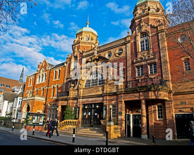 Facade of the Richmond Theatre, Richmond, South West London, London, England, United Kingdom Stock Photo