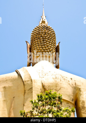 Buddha statue. A view from the back of buddha Stock Photo